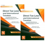 GPC Publication's The RCC for CA Final Direct Tax Laws and International Taxation Nov 2019 Exam by CA. Ravi Chhawchharia [2 Vols. For Old & New Syllabus]